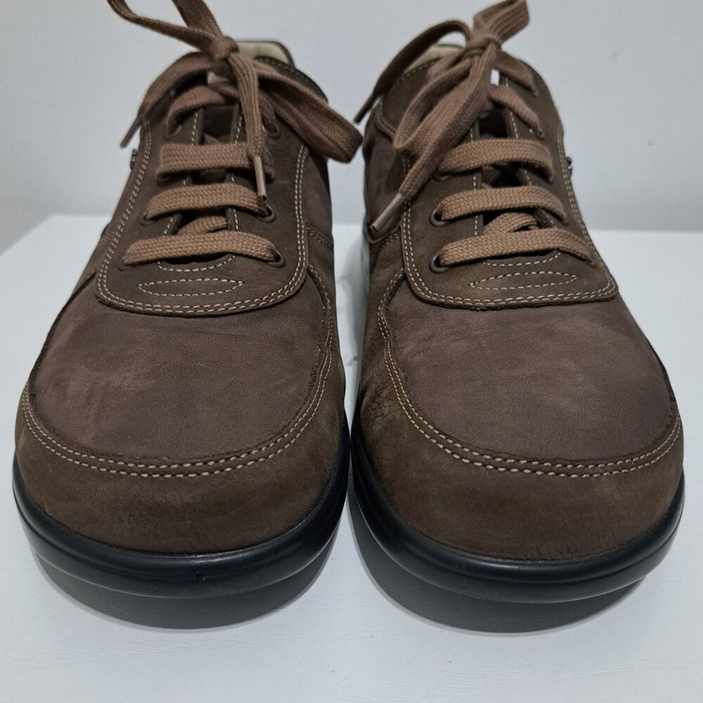 Finn Comfort Made In Germany Lace Up  Womens Comfort Shoes Size 10.5 Brown - Picture 14 of 17